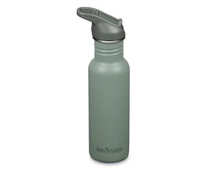 Klean Kanteen 530ml Classic Water Bottle with Straw, 100% Leakproof