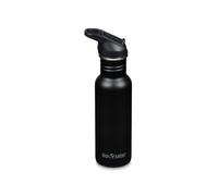 Klean Kanteen Classic Water Bottle w/Flip Seal Sport Cap 532ml Travel Black
