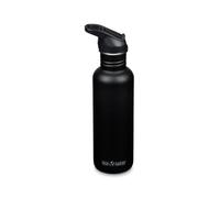 Klean Kanteen 800ml Classic Water Bottle with Flip Seal Sport Cap - Black