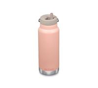 Klean Kanteen Tkwide Twist Cap W/straw Insulated Bottle 946Ml Peach Parfait
