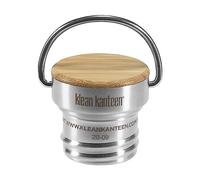 Klean Kanteen Stainless Steel Bamboo Cap - fits all Kid and Classic bottles