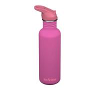 Klean Kanteen Classic Water Bottle w/Flip Seal Sport Cap 800ml Flask Pink