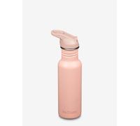 Klean Kanteen Classic 532ml Bottle (Flip Seal Sports Cap) - Peach