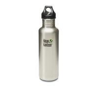 Klean Kanteen Classic 800ml drinks bottle with Loop Cap - Brushed Stainless