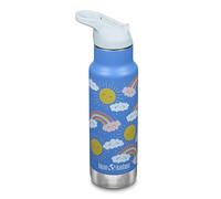 Klean Kanteen Classic Kids Insulated Water Bottle Flip Seal Sport Cap 355ml Blue