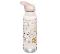 Insulated Bottle with Cap Child Klean Kanteen Classic Narrow Flip/Sport Beige 355 ml