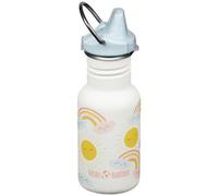Klean Kanteen Classic Narrow Sippy Cap 1011202 Drinking Bottle with Stainless Steel Drinking Cap in Pink with a Volume of 355 ml