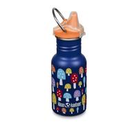Klean Kanteen - Kid's Classic Narrow with Sippy Cap - Water bottle size 355 ml, blue