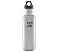 Klean Kanteen Classic Water Bottle, Brushed Stainless, One Size