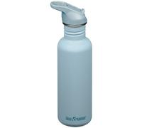 Klean Kanteen Classic Water Bottle w/Flip Seal Sport Cap 532ml Clear Sky