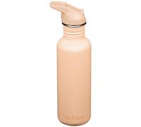 Klean Kanteen Classic Water Bottle w/Flip Seal Sport Cap 800ml Peach Parfait
