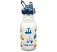 Klean Kanteen - Kid's Classic Narrow with Sippy Cap - Water bottle size 355 ml, white