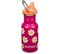 Klean Kanteen Classic Kid's Sippy Bottle 355ml Travel Camping Happy Flowers