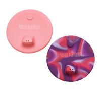 Klean Kanteen Kid's Cup Sippy Lid 2-Pack Rubber Spill Proof Pink/Pink Tie Dye