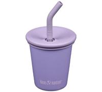 Klean Kanteen Kid's Cup With Straw 296Ml Paisley Purple