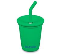 Klean Kanteen - Kid's Kanteenkid Steel Cup with Straw - Mug size 296 ml, green
