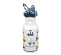 Klean Kanteen - Kid's Classic Narrow with Sippy Cap - Water bottle size 355 ml, white