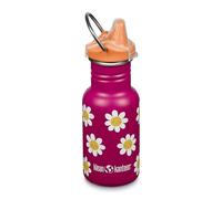 Children's Water Bottle with Cap Klean Kanteen Classic Narrow Sippy Rose 355 ml