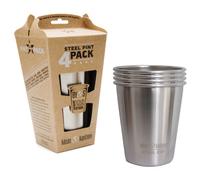 Klean Kanteen - Pint Cup - Mug size 295 ml, sand/grey
