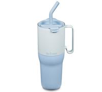 Klean Kanteen Rise W/flip Lid & Straw Vacuum Insulated Tumbler 1065Ml Ice Blue