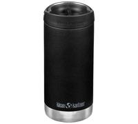 Klean Kanteen TKWide 355ml Insulated Bottle Mug Sport Leakproof Cafe Cap Black