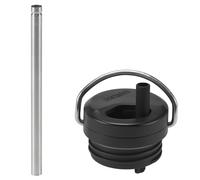 Klean Kanteen Twist Cap + steel straw - fits TKWide Klean Kanteen bottles only