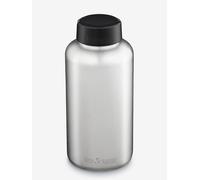 Klean Kanteen Wide Bottle 64oz (1900ml) With Loop Cap - Brushed Stainless