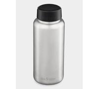 Klean Kanteen 1182ml Wide Water Bottle with Loop Cap - Brushed Stainless