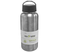 Klean Kanteen Wide Mouth Stainless Steel Water Bottle Leakproof BPA Toxin Free