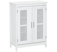 Modern Bathroom Cabinet, Freestanding Floor Cabinet with Storage, White Kleankin White One Size
