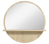 kleankin Wall Mounted Bathroom Mirror Framed Makeup Mirror for Home Decoration