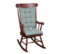 Klear Vu Saturn Rocking Chair Cushions for Living Room, Nursery, or Home Office, Tufted and Non-Slip Pads, 2 Piece Set, 17"x17" and Seat Back 21"x17", 2 Count (Pack of 1), Celadon