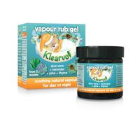 Klearvol Vapour Rub Gel 50 ml (Pack of 1) - Natural Blend with Lavender, Pine, Thyme and Aloe Vera for Gentle Soothing Comfort from 3+ Months