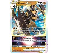 Kleavor VSTAR SWSH249 Pokemon Promo Card (Sword & Shield Promo Series) + TitanCards® Toploader