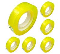 Klebebandabroller, Nachfüllrollen, Transparentes Schreibwarenband | 6 Rollen Transparentes Klebeband, Nachfüllrollen,Reibungsloses Ablö Des Sicheren Briefpapierbandes Für Effizientes Verschließen U