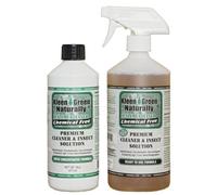 Kleen Green 16oz Concentrate & 24oz Spray Assist's in The Removal of Bed Bugs, Invisible Biting Mites, Bird Mites, Scabious Mites, Dust Mites, Fleas, lice & Itchy Skin Problems