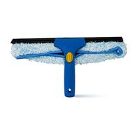 KLEEN HANDLER Professional 35 cm Window Washing Squeegee | 2-in-1 Scrubber and Squeegee Combo for Glass, Shower, Bathroom, and Car Cleaning