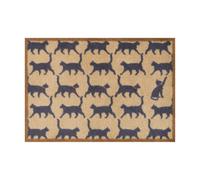 Turtle Mat Tailgate Neutral Highly absorbent Indoor barrier mat with Multi-Grip backing 60x85cm