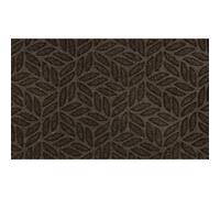 Kleen-Tex Wash + Dry Dune Leaves Dark Brown 45X75