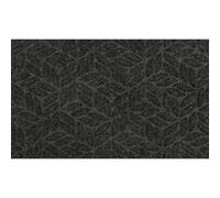 Kleen-Tex Wash + Dry Dune Leaves Dark Grey 45X75