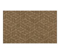 Kleen-Tex Wash + Dry Dune Leaves Taupe 45X75
