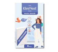 Kleenest Magic Eraser Cleaning Sponge (Pack of 4) | Chemical-Free Multi-Purpose Wall & Wall Stain Remover | for Kitchen, Bathroom, Walls & Shoes