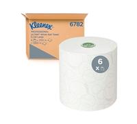Kleenex 2-Ply Hand Towels Rolled E-Roll Large White (Pack of 6) 6782