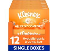 Kleenex Allergy Comfort 3 Ply Tissues Pack of 12