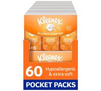 Kleenex Allergy Comfort Pocket Pack 9sc X 6 Packs