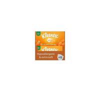 Kleenex Allergy Comfort Tissues - Pack of 12 Tissue Boxes- Hayfever Allergy Comfort Tissues - Extremely Gentle Tissues, Perfect for Hay Fever Symptoms