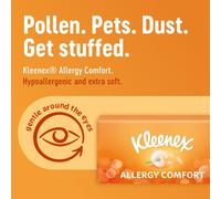 Kleenex Allergy Facial Tissues Pack of 2