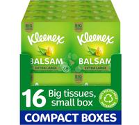 Kleenex Balsam Extra Large 16 Box Tissues AloeVera