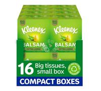 Kleenex Balsam Extra Large 16 Box Tissues AloeVera