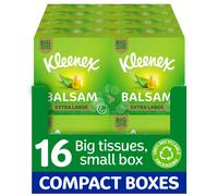 Kleenex Balsam Extra Large Tissues in 16